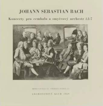 Johann Sebastian Bach: Cembalové Koncerty Č. 1-7 (2xLP + BOX + BOOKLET)