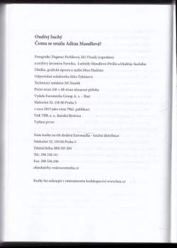 Ondřej Suchý: Čemu se smála Adina Mandlová?