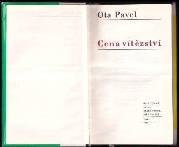 Ota Pavel: Cena vítězství