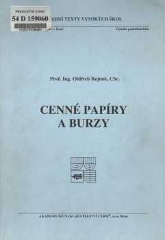 Cenné papíry a burzy