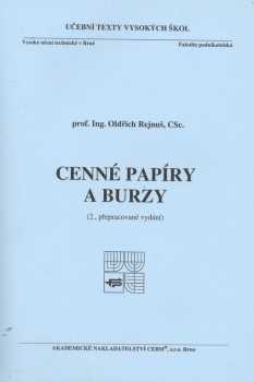 Cenné papíry a burzy