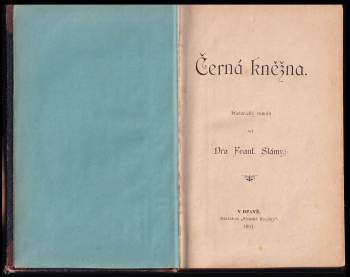 František Sláma: Černá kněžna