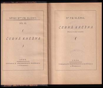 František Sláma: Černá kněžna