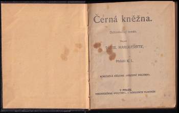 Paul Margueritte: Černá kněžna