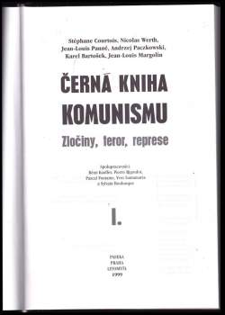 Karel Bartošek: Černá kniha komunismu
