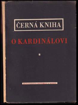 Černá kniha o kardinálovi