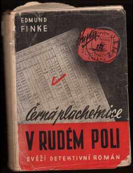 Edmund Finke: Černá plachetnice v rudém poli
