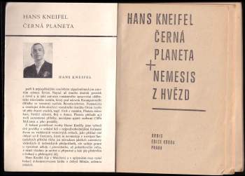 Hans Kneifel: Černá planeta ; Nemesis z hvězd