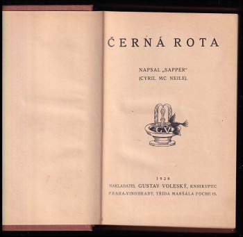 H. C McNeile: Černá rota