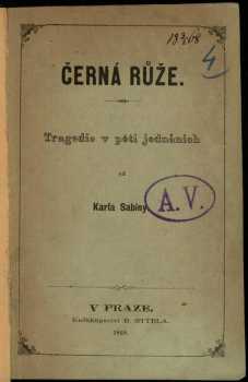 Černá růže