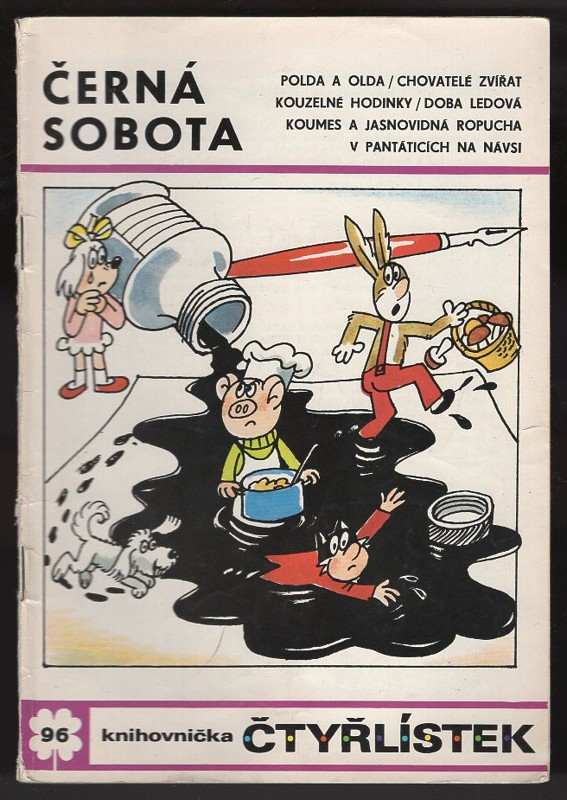 Ljuba Štíplová: Černá sobota - Čtyřlístek 96