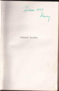 Egon Hostovský: Černá tlupa