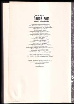 Timothy Snyder: Černá zem