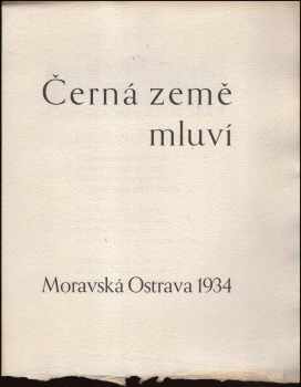 Černá země mluví - VÝTISK 141 ZE 160