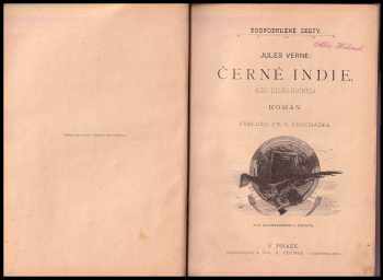 Jules Verne: Černé Indie - Rom - LIPSKÁ VAZBA