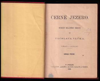 Václav Vlček: Černé jezero