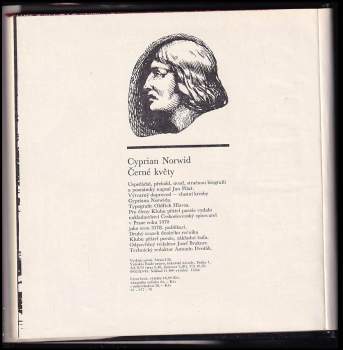Cyprian Kamil Norwid: Černé květy