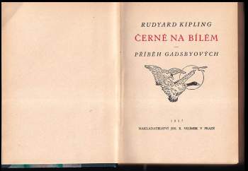 Rudyard Kipling: Černé na bílém