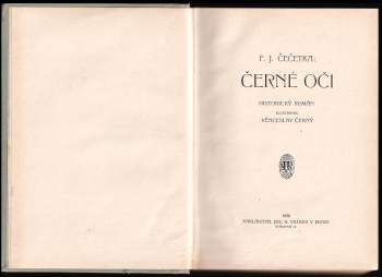 František Josef Čečetka: Černé oči