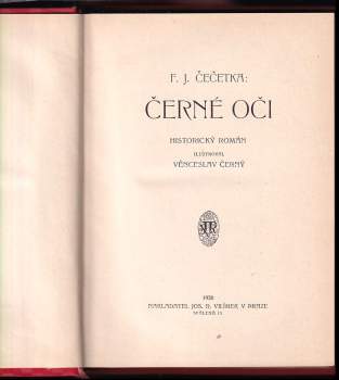 František Josef Čečetka: Černé oči