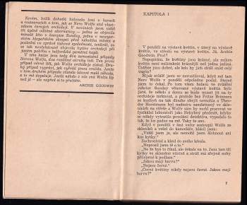 Rex Stout: Černé orchideje