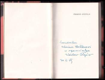 Václav Řezáč: Černé světlo