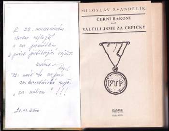 Miloslav Švandrlík: Černí baroni, aneb, Válčili jsme za Čepičky