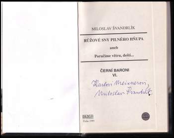 Miloslav Švandrlík: Černí baroni