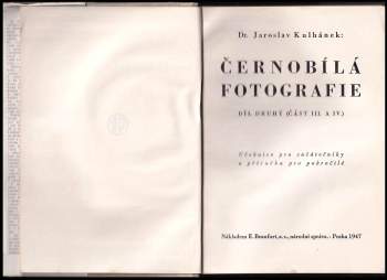 Jaroslav Kulhánek: Černobílá fotografie