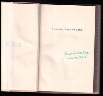 František Kubka: Černomořské večery