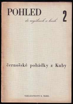 Černošské pohádky z Kuby
