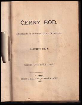 Arthur Arnould: Černý bod