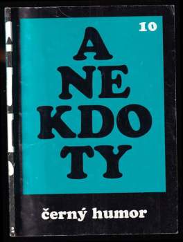 Anekdoty - Černý humor
