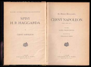 H. Rider Haggard: Černý Napoleon