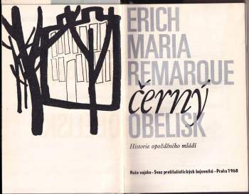 Erich Maria Remarque: Černý obelisk