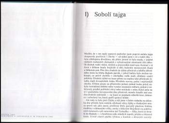 Ján Kozák: Černý sobol, hnědý medvěd