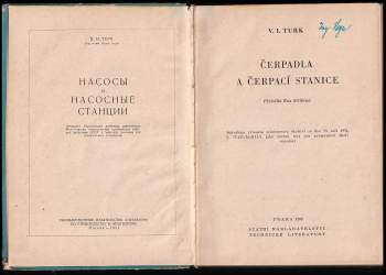 V. I Turk: Čerpadla a čerpací stanice