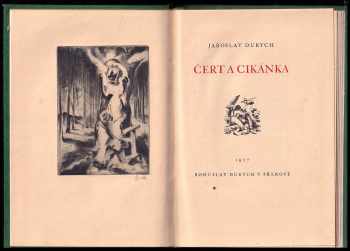 Jaroslav Durych: Čert a cikánka