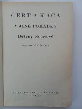 Božena Němcová: Čert a Káča a jiné pohádky