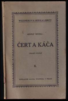 Antonín Dvořák: Čert a Káča