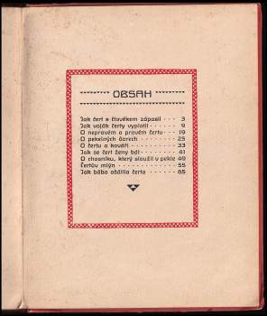 Adolf Wenig: Čertoviny