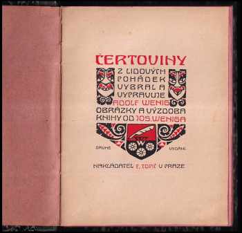 Adolf Wenig: Čertoviny