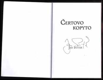Jan Sviták: Čertovo kopyto