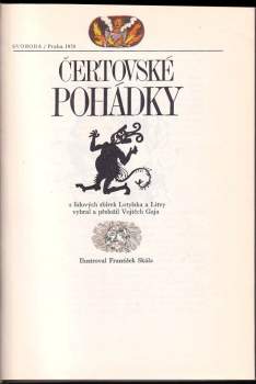 František Skála: Čertovské pohádky
