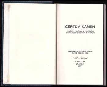 Richard Neugebauer: Čertův kámen