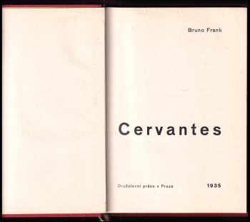Bruno Frank: Cervantes