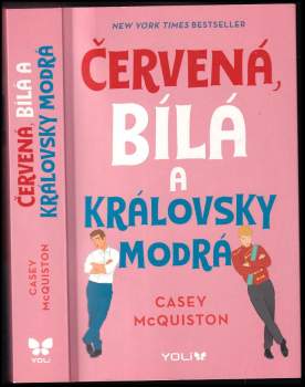 Casey McQuiston: Červená, bílá a královsky modrá