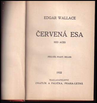 Edgar Wallace: Červená esa