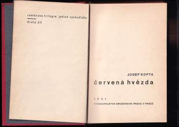 Josef Kopta: Červená hvězda