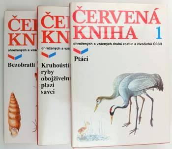 Kamil Sedláček: Červená kniha ohrožených a vzácných druhů rostlin a živočichů ČSFR